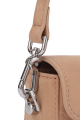 Beg bantal crossbody kulit asli yang elegan