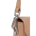 Elegant Genuine Leather Crossbody Pillow Bag