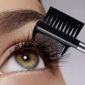 Custom Beauty Cosmetic Brushes Eyebrow Eyelash Comb brush
