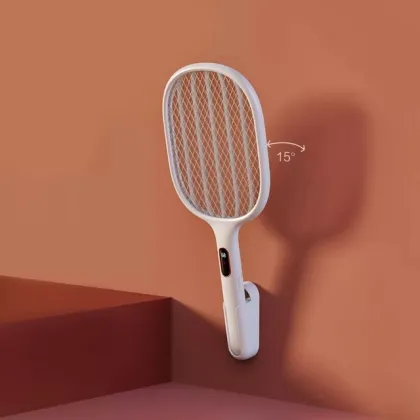 Qualitell Smart Digital Display Electric Mosquito Swatter