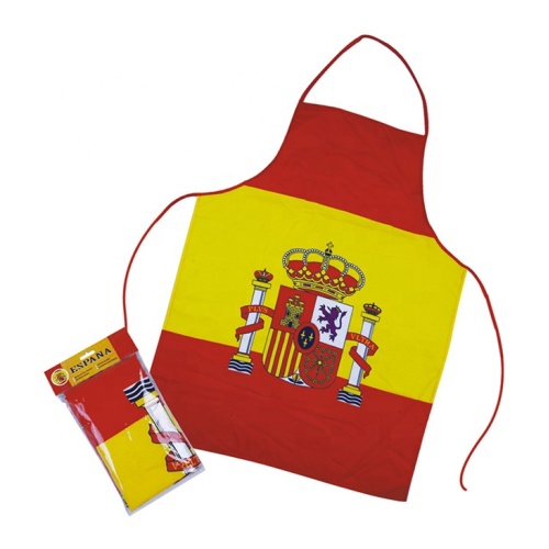 High quality national country flag bib print apron