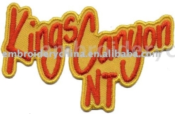 Embroidery patch for Company advertising gift