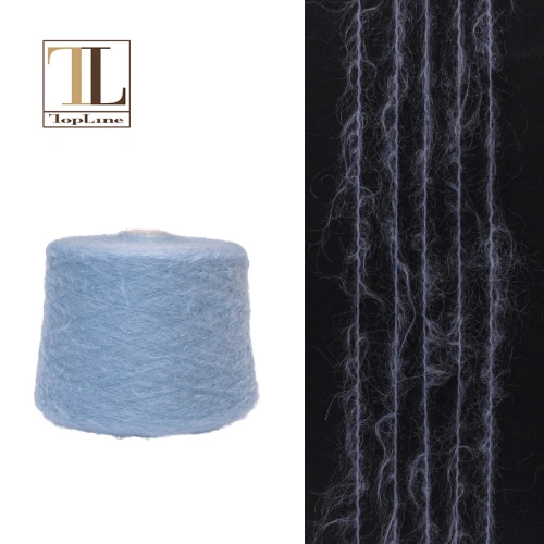 Hot Sale 100% Silky Cotton Handknitting Yarn Novelty Yarn - China