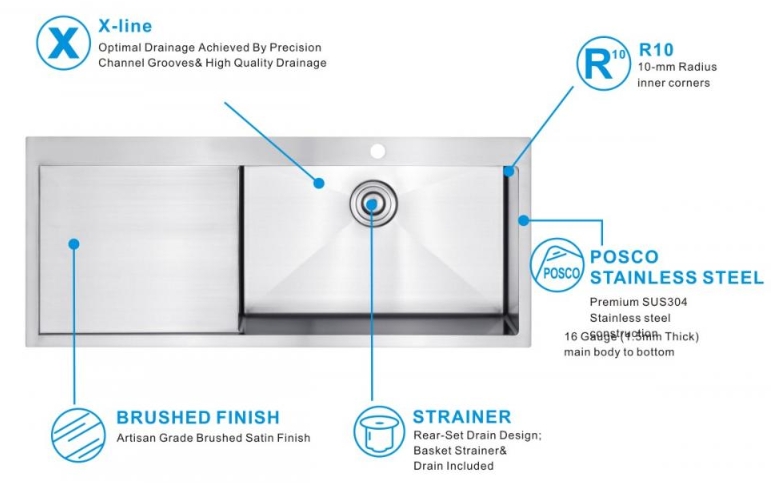 How can I make my porcelain sink look new again?