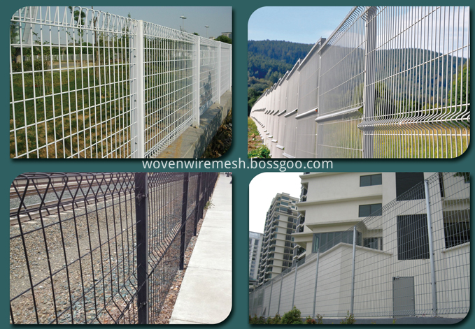wire mesh fence application