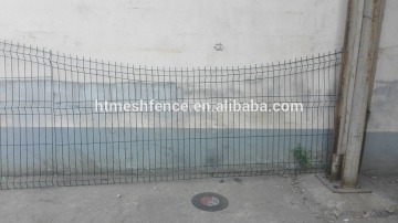 perimeter protection of sensitive sites Nylofor steel welded bars of 5 mm diameter 3D Fencing panels