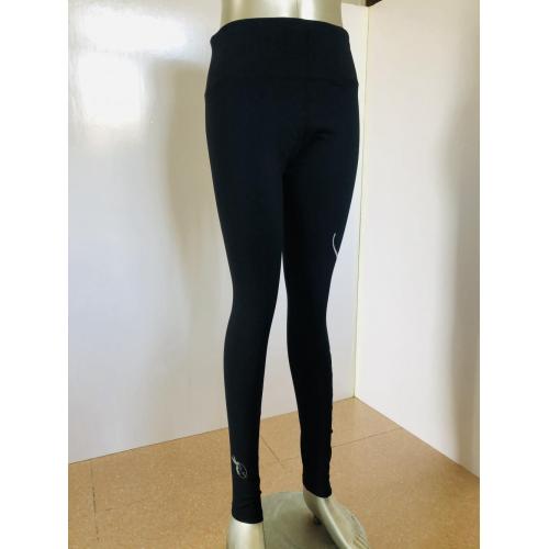 Leggings de ioga esticada feminina