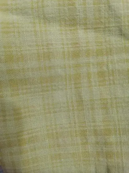 Rayon Cotton Plain Dyed Two Tone Check Fabric