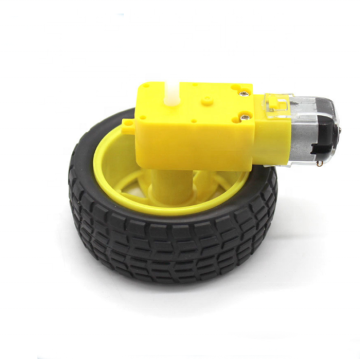 Moteur JyCTec DC TT avec roues de support pour robot de voiture intelligente