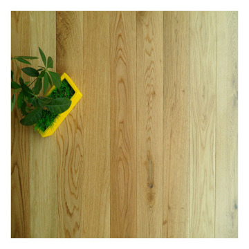 Piso de madera dura parquet de roble blanco - piso de lujo de bajo precio de fábrica para hotel y oficina