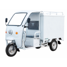 White express delivery vehicle