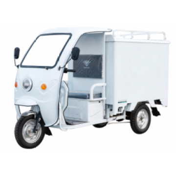White express delivery vehicle