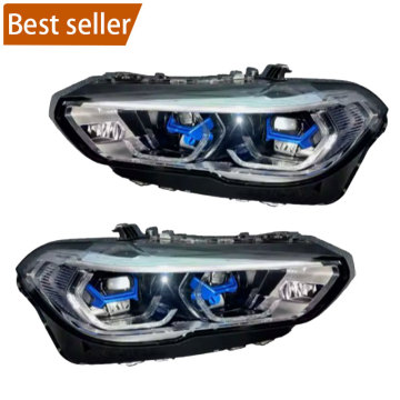 Lente de lente láser LED de alta calidad delantero para lentes de faro para BMW X5 G05 2009-2023