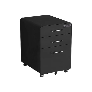 Multi-functional 3-level Steel Drawer Locker for Bedroom and Living Room