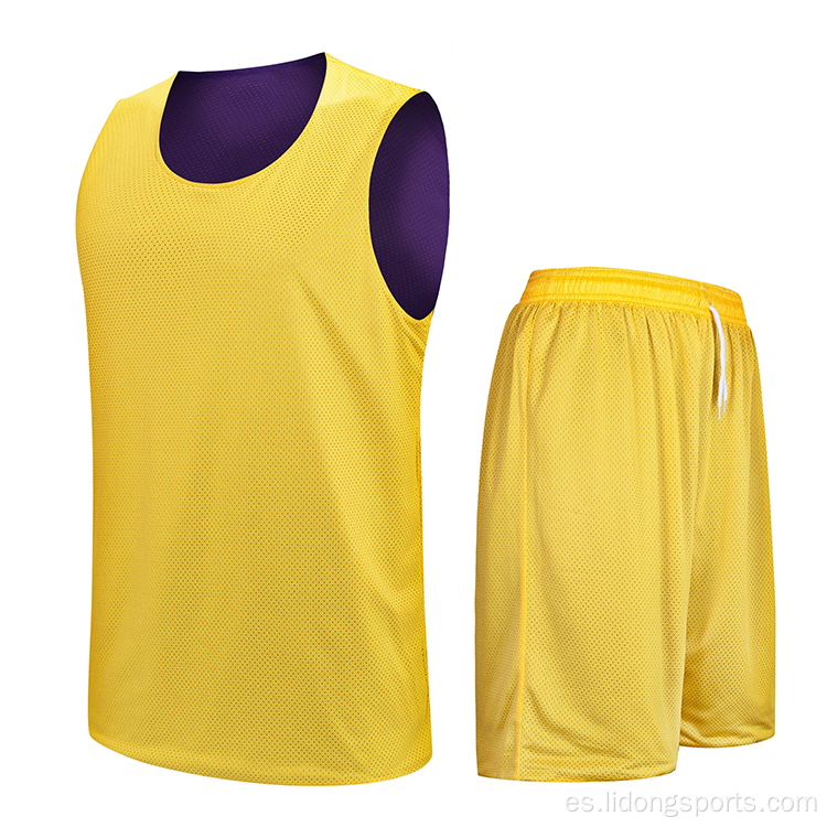 Wholesales Bank Reversible Reversible personalizado de camisetas de baloncesto