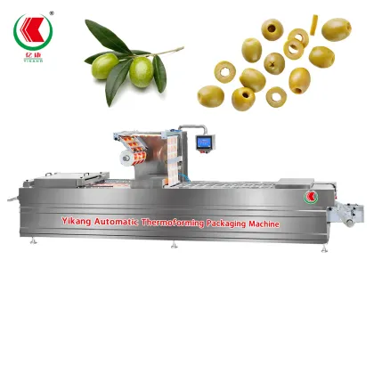 Olives Thermoforming Vacuum Packaging Machine