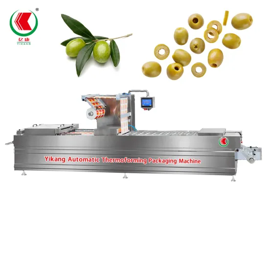 Olives Thermoforming Vacuum Packaging Machine