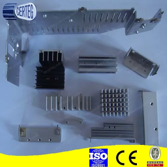 Angle Shape and Heat Sink Application extruded aluminum heatsink