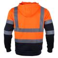 Safety Clothing Hi-vis Workwear EN20471 Reflective Hoodie