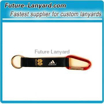 Carabiner hook short lanyard