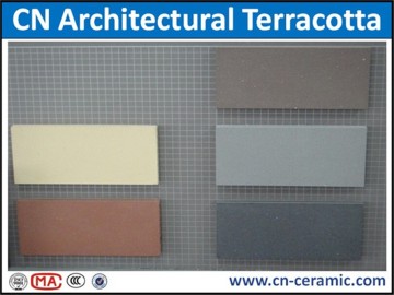 Terracotta panel for modern buildings