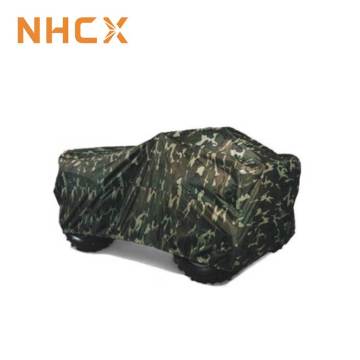 NHCX वाटरप्रूफ कैमो एटीवी कवर पॉलिएस्टर तफ़ता एटीवी कार कवर