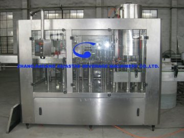 Monoblock juice beverage hot filling machinery