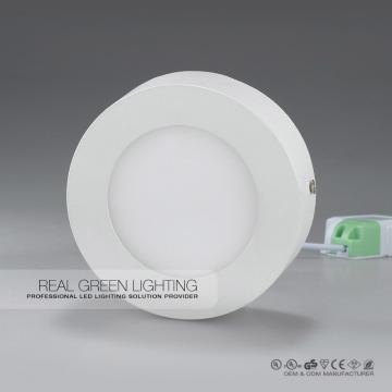 12W Dimmable Round Shape LED Panel Light LEDs 60Pcs Dimmable 12W Surface Mounted Panel Light