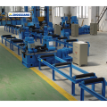 Sheet Metal H Beam Fabrication Flange Straightening Machine