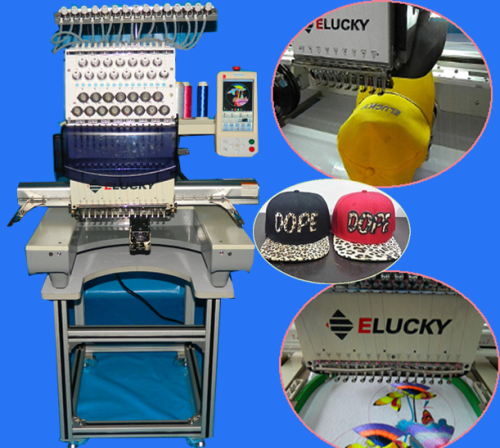 New 15 Colors Single Head Computer Embroidery Machine Prices