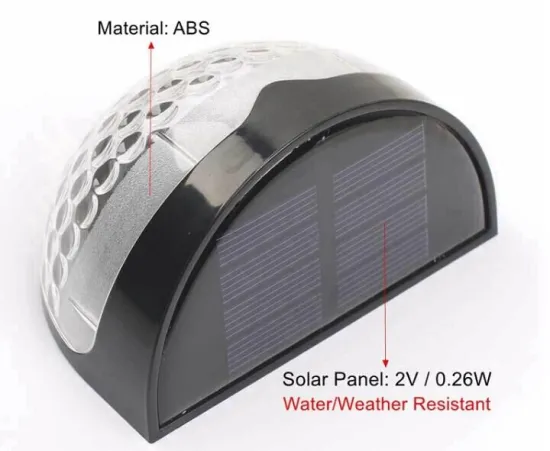 Outdoor Beautiful Solar Energy Wall Lamp