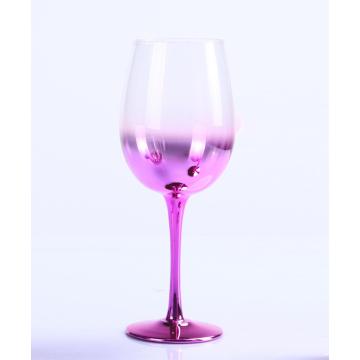 Verre à vin violet métallique ombré en gros