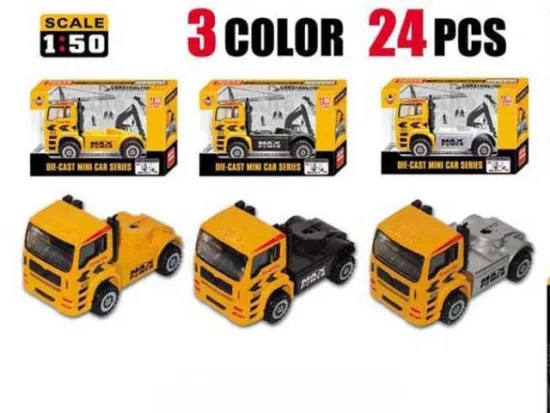 DIE CAST PULL BACK MOBILE MACHINERY SHOP