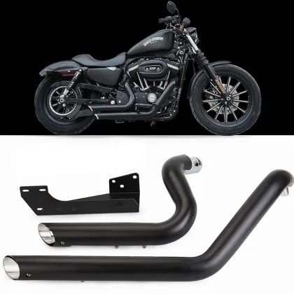 Harley-Davidson Sportster Exhaust Systems by Vance & Hines: Performance Mufflers for XL48, XL883, and XL1200 Models