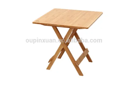 outdoor extendable bamboo dining table