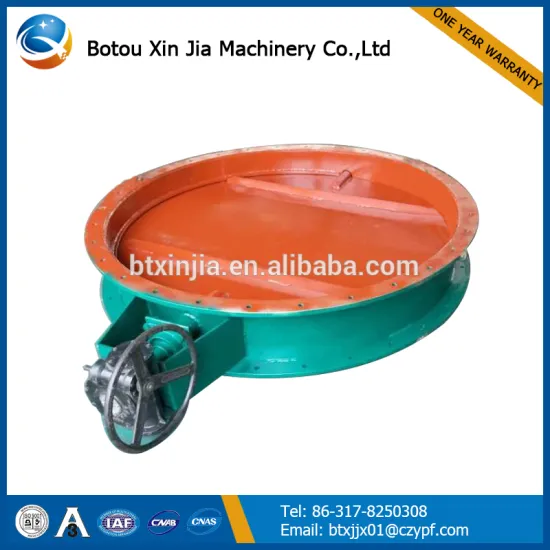 Gear Operated Damper Butterfly Valve