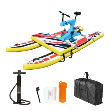 2023 New Inflatable Water Bicycle Pontoon for Lake and Sea