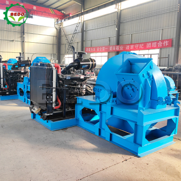 High Quality Wood Chipper Disc Crusher with Diesel Engine