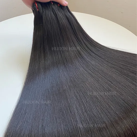 Wholesale Prices for 100% Raw Human Hair Vietnamese Straight Double Drawn Bundles