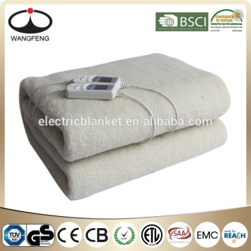 Synthetic Wool Electric Blanket with LCD control