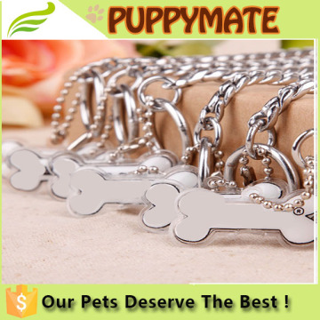 Hot sale high quality metallic competitive dog p chain pet dog leash