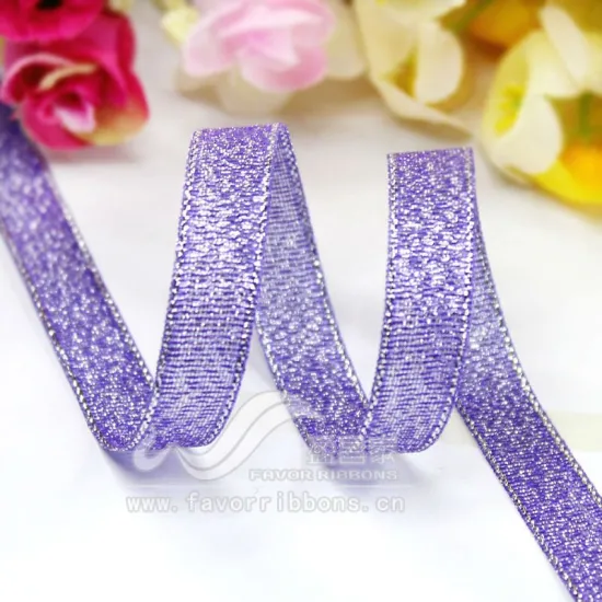 Metallic Glitter Ribbon