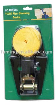 1 inch x 15 ft yellow polypropelene door clamp