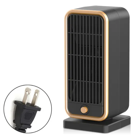 Portable Desktop Fan Heater with PTC Ceramic Technology: 500W Electric Heater for Home Office and Wholesale Options