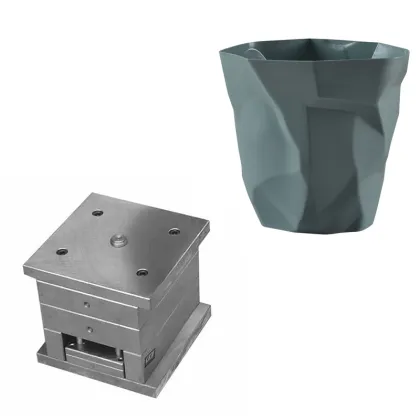 Plastic Injection Dustbin Trash Bin Mold