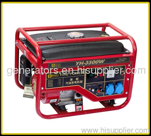 2.5kva 4000rpm 6.5hp Home Gasoline Generator 220v 