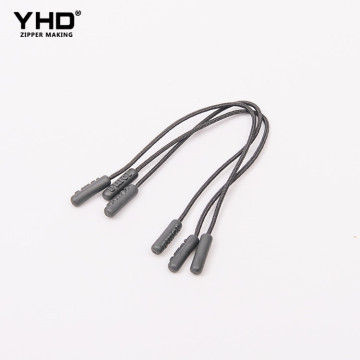 Lock leather nylon handbag pvc zipper sliders pull tabs for ski suit