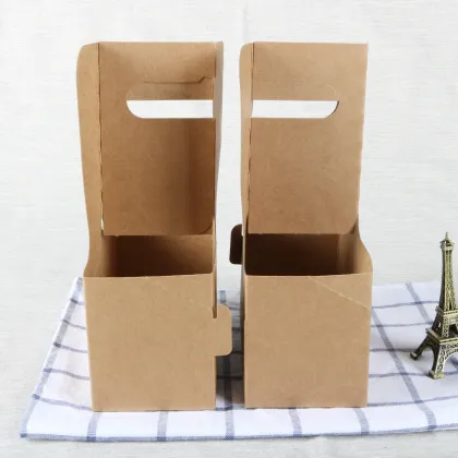 Kraft Paper Coffee Cup Stand Easy to Assemble