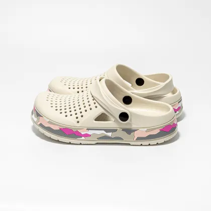 Wholesale Summer Camo Clogs & Mules - Eva Garden Unisex Non-slip Clog Shoes