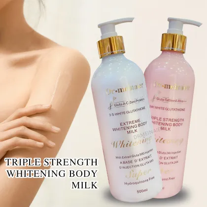 Quick Beauty Body Milk: Natural Whitening Body Lotion for Moisturizing Skin Care